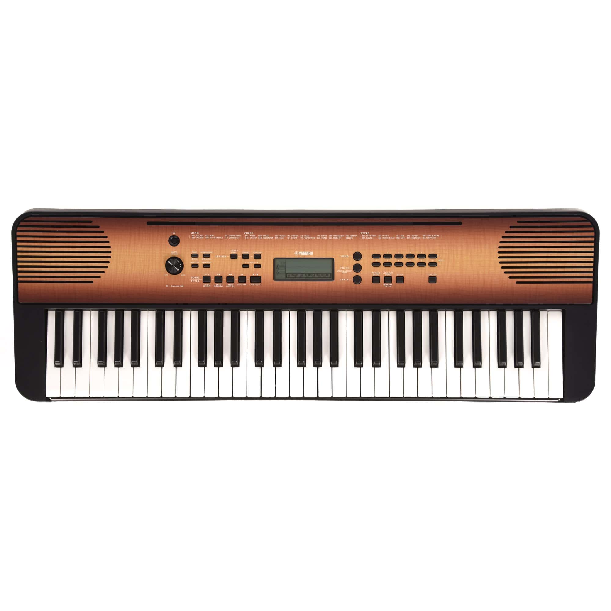 Yamaha PSRE360MA 61- Key Portable Keyboard Mahogany Wood – Chicago ...