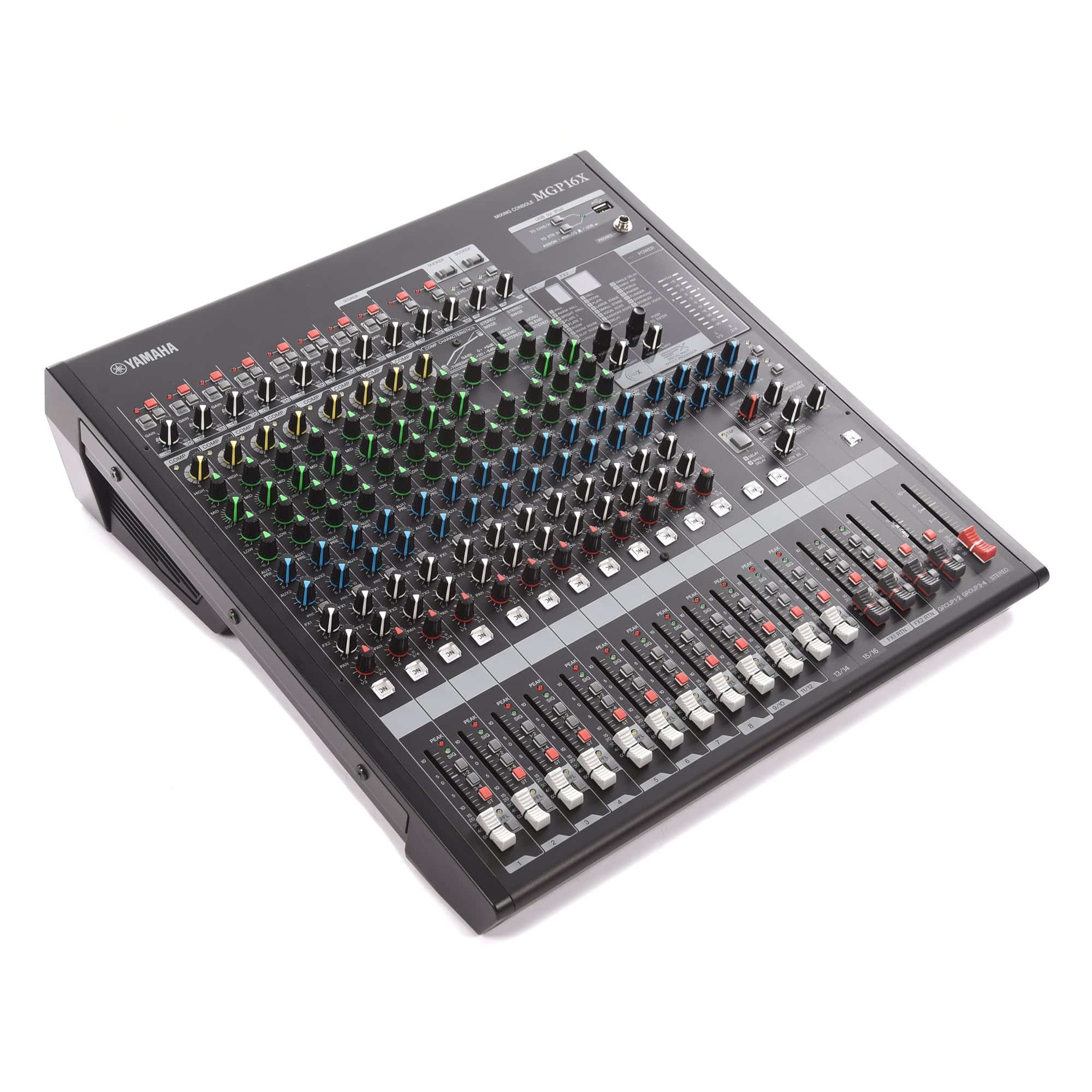 Yamaha MGP16X 16-channel Mixer with USB and FX – Chicago Music Exchange