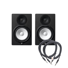 2 Yamaha HS7 Powered Studio Monitors & HS8S Subwoofer w/Free Cables – Music  Trends- Pro Audio, Lighting, and Production equipment