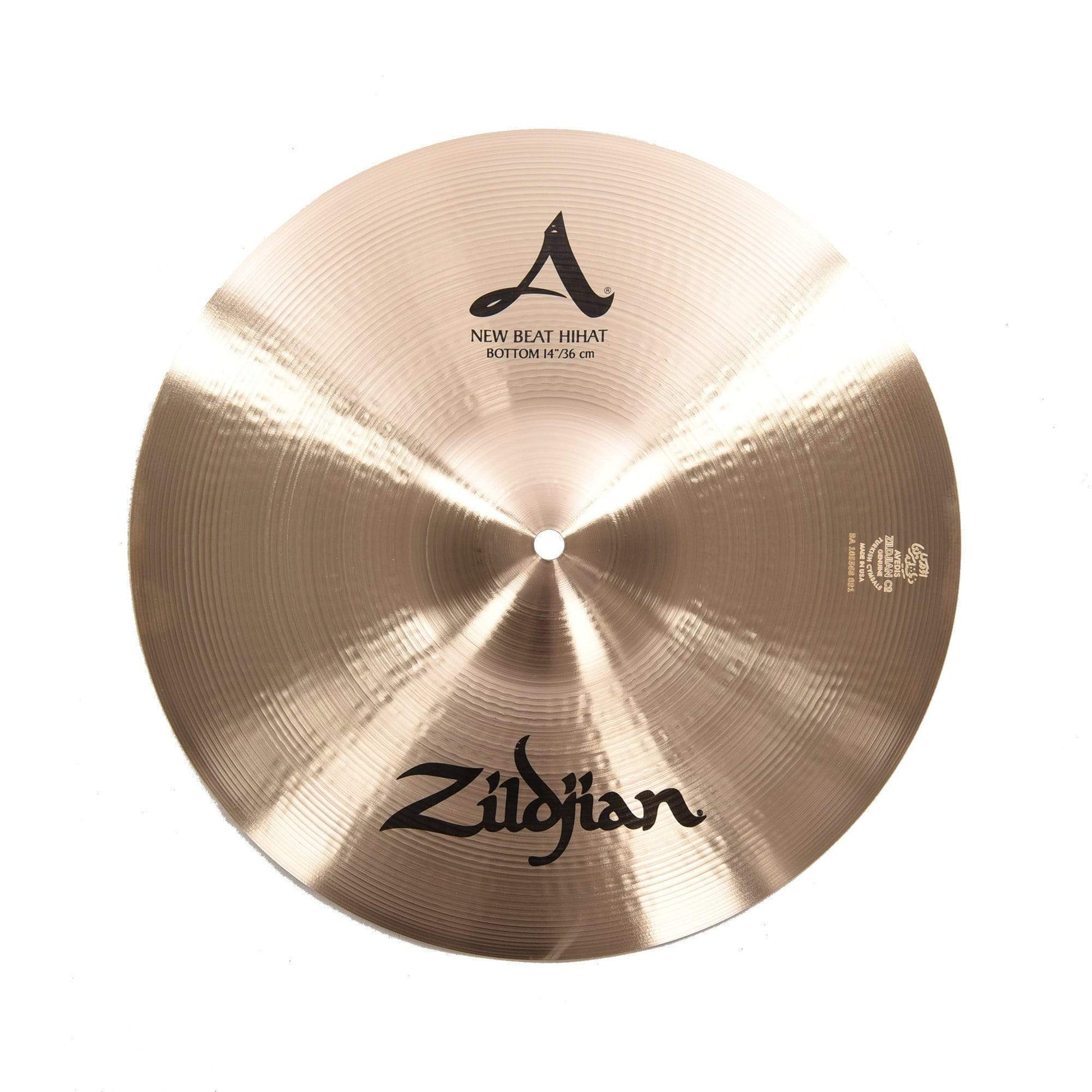 Zildjian 14" A New Beat Hi-Hat Pair Drums and Percussion / Cymbals / Hi-Hats