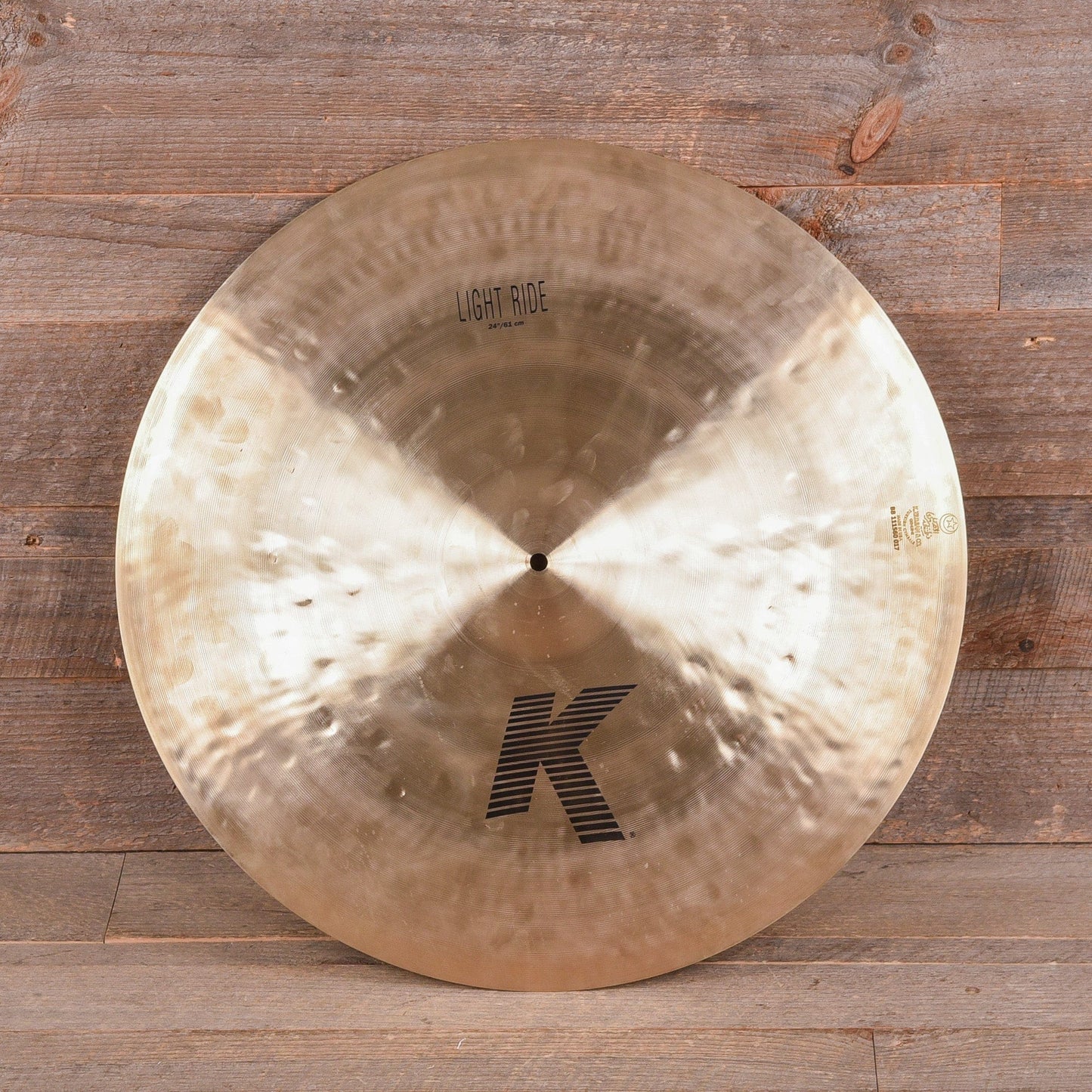 Zildjian 24" K Light Ride Cymbal Drums and Percussion / Cymbals / Ride