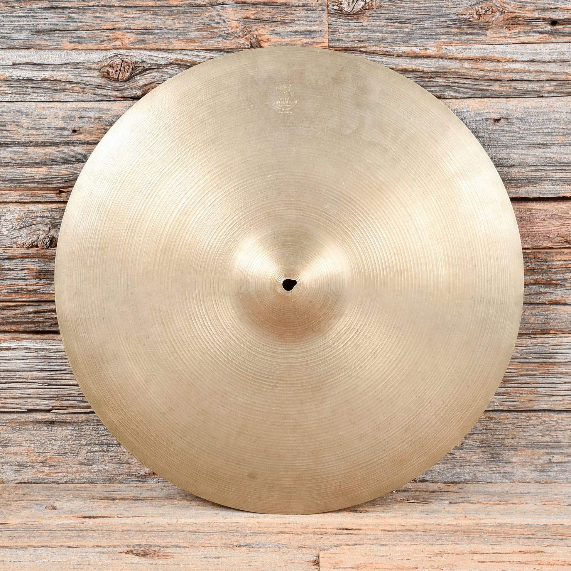 Zildjian A 1960's 20" Ride Drums and Percussion / Cymbals / Ride