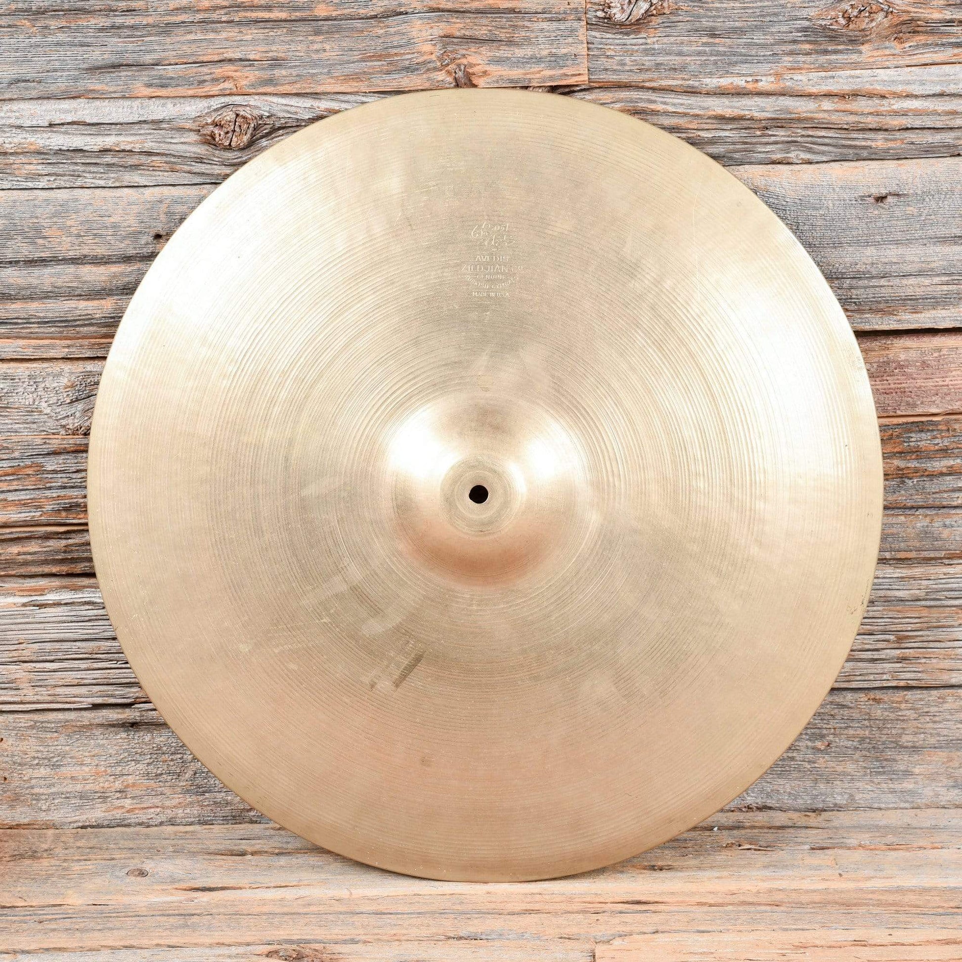 Zildjian A 1960's 20" Ride Drums and Percussion / Cymbals / Ride