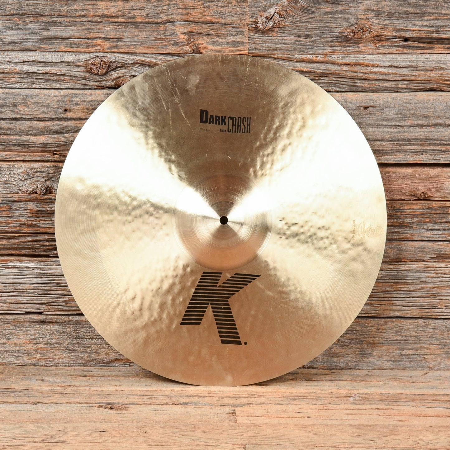 Zildjian 20" K Dark Thin Crash USED Drums and Percussion