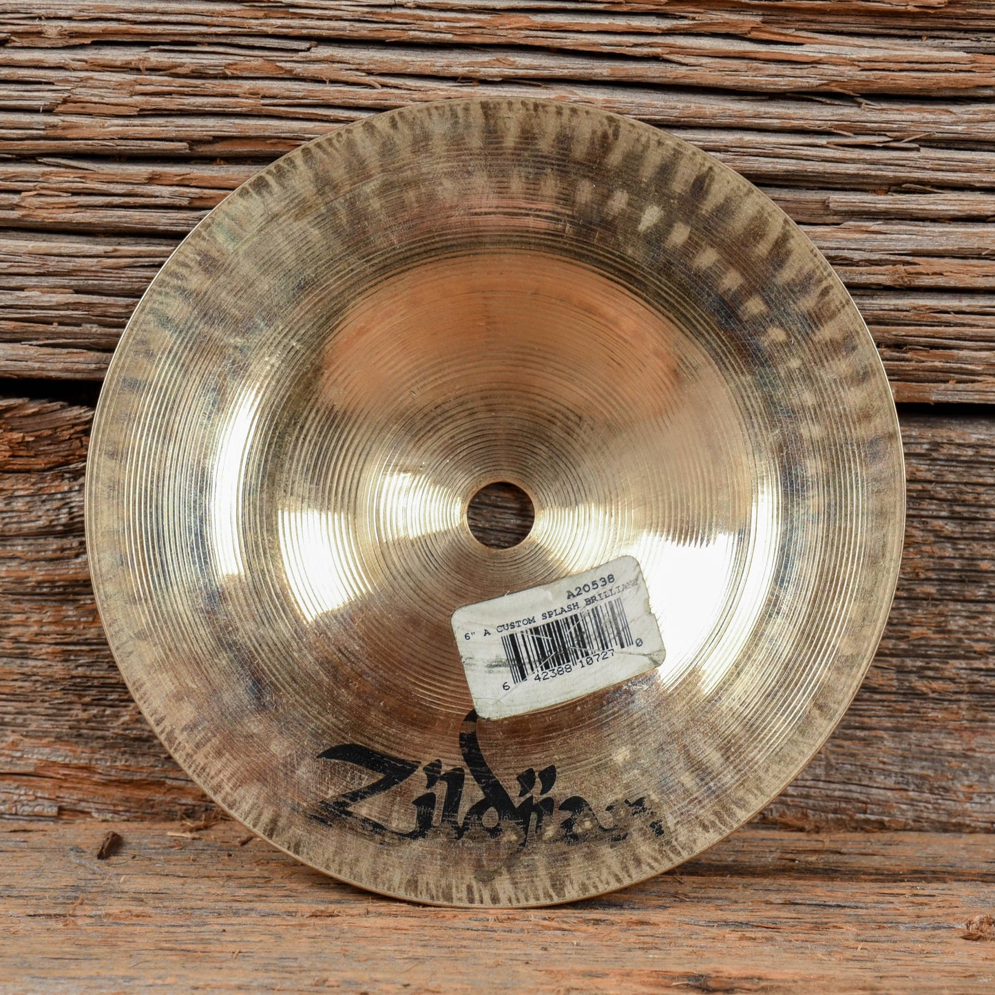 Zildjian Zildjian 6" A Custom Splash Cymbal USED Drums and Percussion