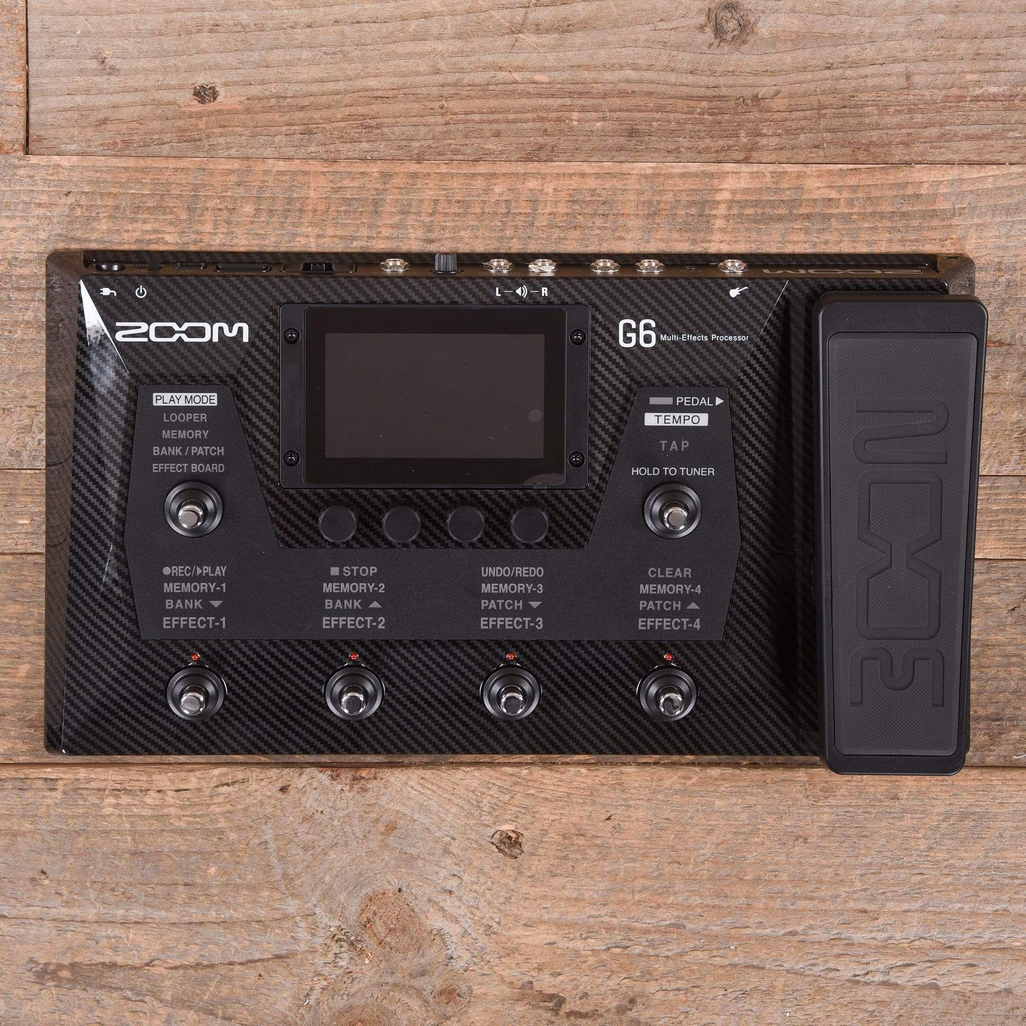 Zoom G6 Multi-Effects Processor with Expression Pedal – Chicago Music  Exchange